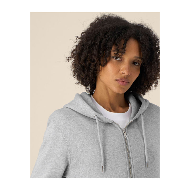 The Astor unisex hoodie met rits