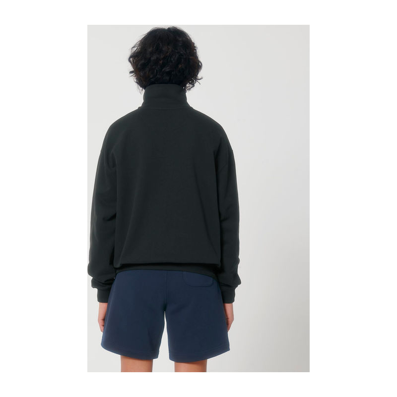 Miller Dry unisex boxy quarter zip sweatshirt