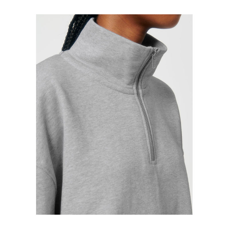 Miller Dry unisex boxy quarter zip sweatshirt