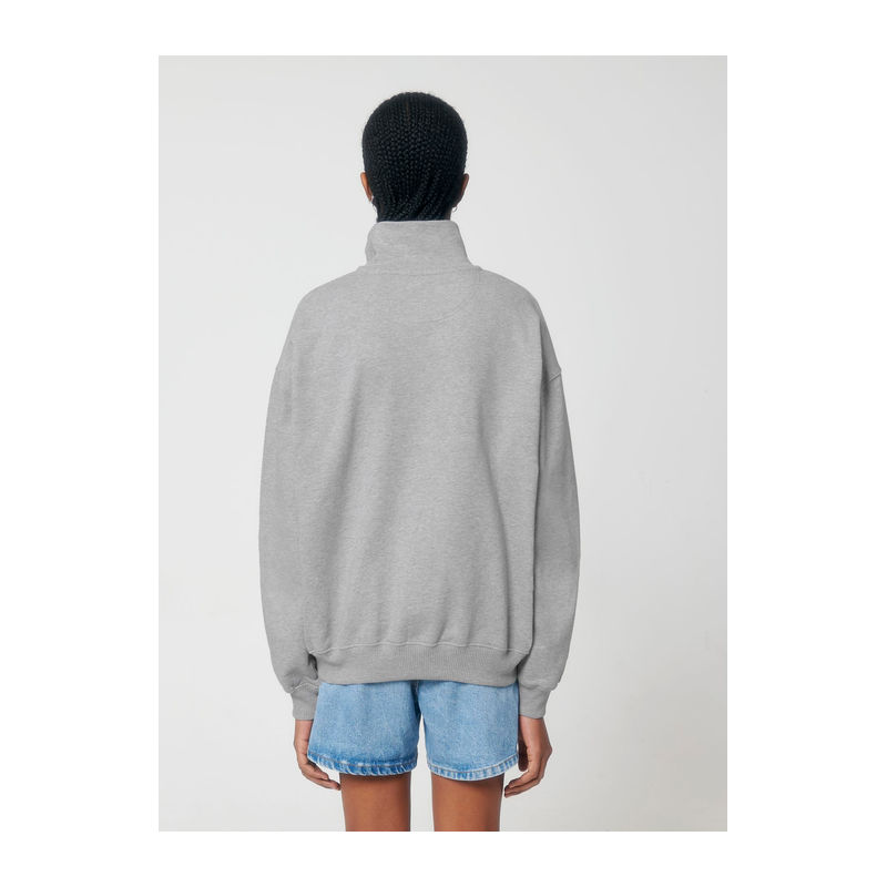 Miller Dry unisex boxy quarter zip sweatshirt