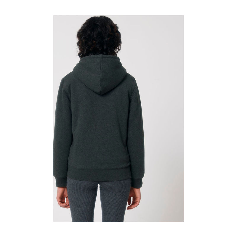 Hygger Sherpa unisex lined zip-thru hoodie