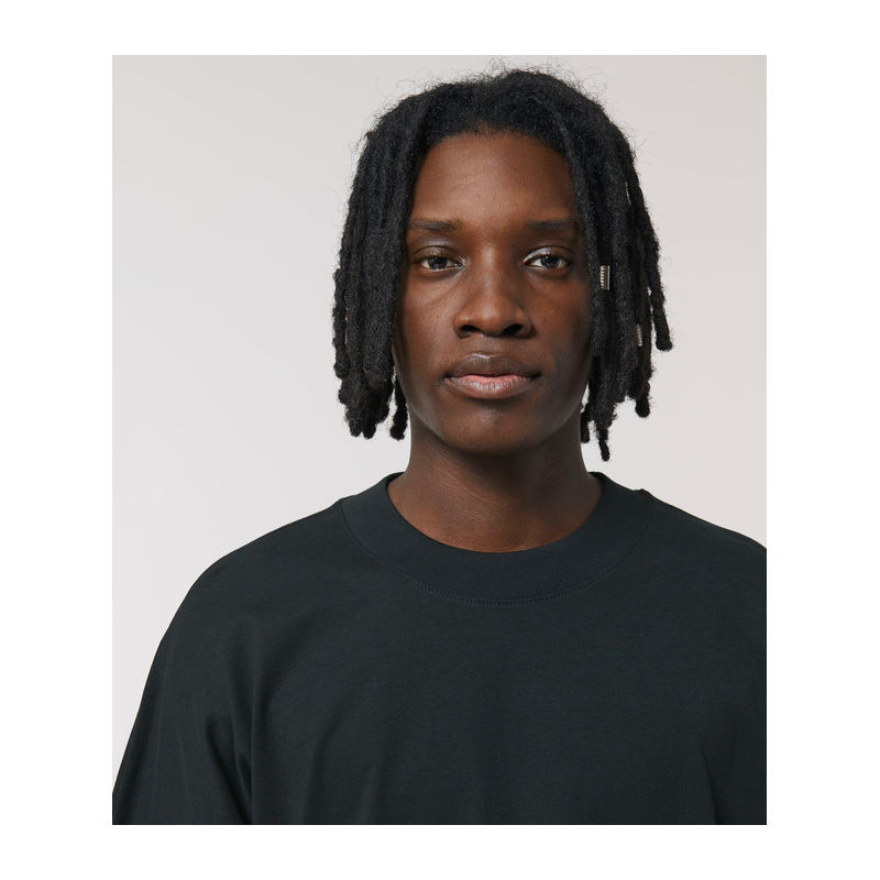 Blaster unisex oversized high neck t-shirt