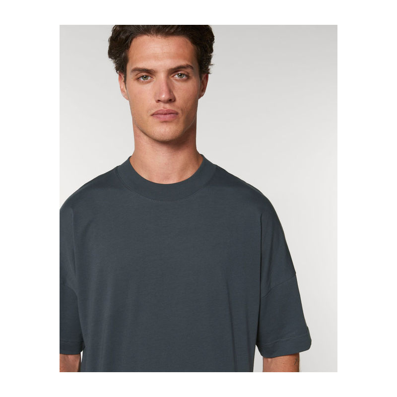 Blaster unisex oversized high neck t-shirt