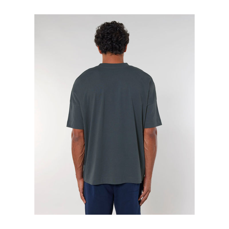 Blaster unisex oversized high neck t-shirt