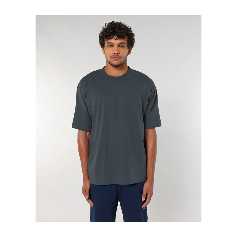Blaster unisex oversized high neck t-shirt