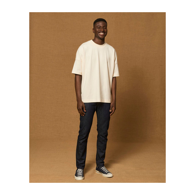 Blaster unisex oversized high neck t-shirt