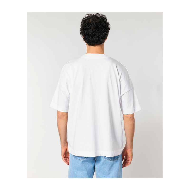 Blaster unisex oversized high neck t-shirt