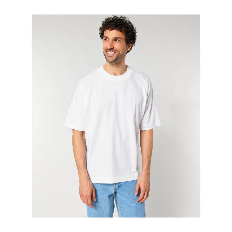 Blaster unisex oversized high neck t-shirt
