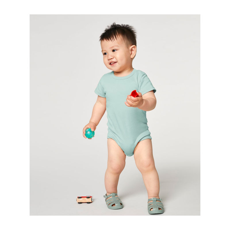 The babies' body short sleeves
