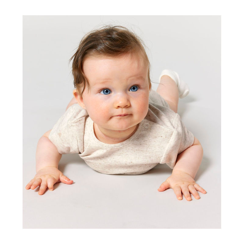 The babies' body short sleeves