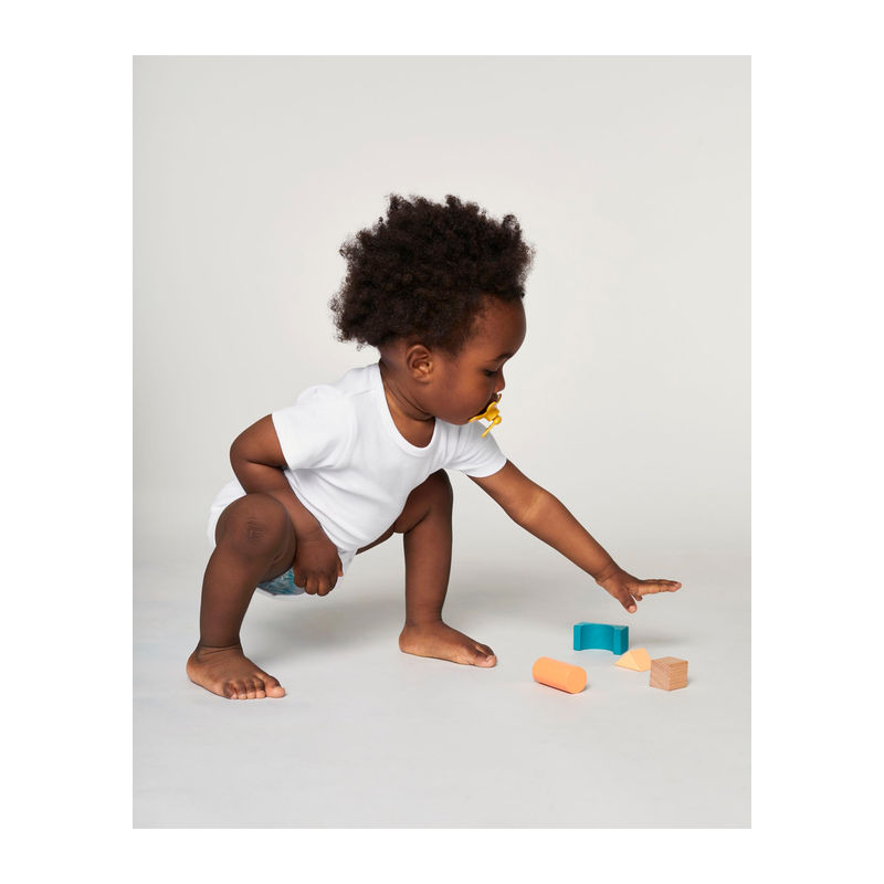 The babies' body short sleeves