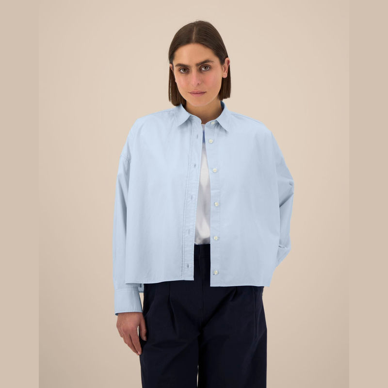 The Stella Harper dames boxy overhemd