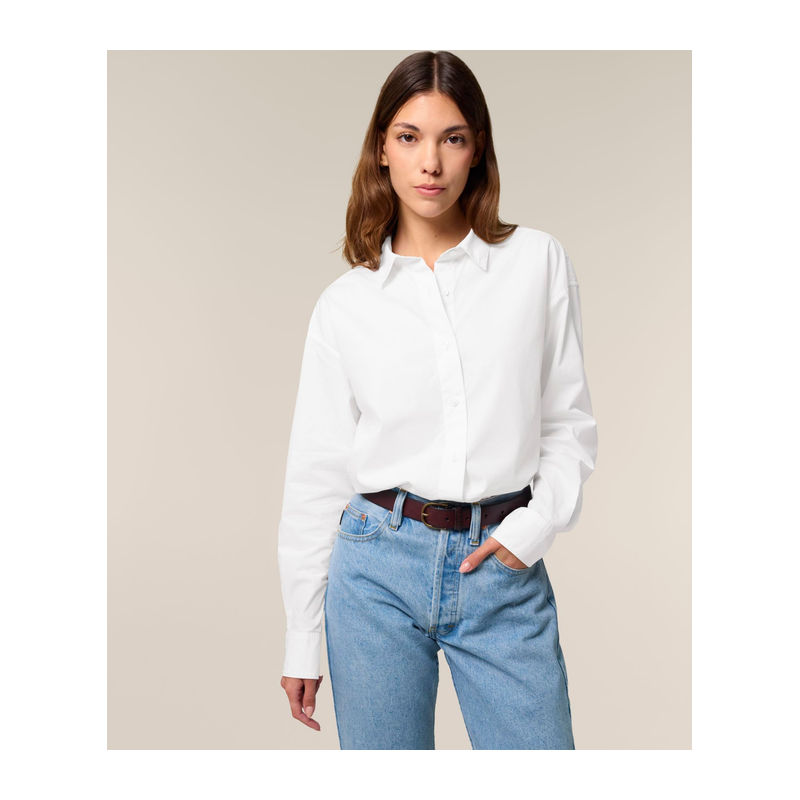 Stella Styler women's relaxed poplin shirt