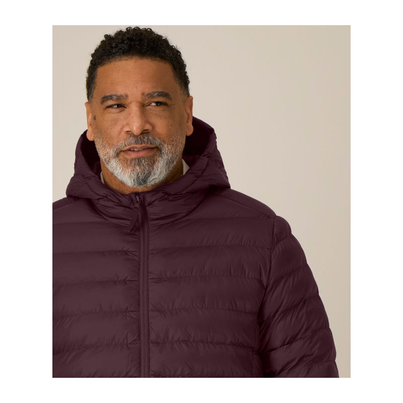 The men's padded jacket