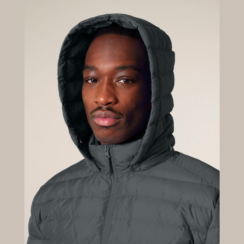 The men's padded jacket