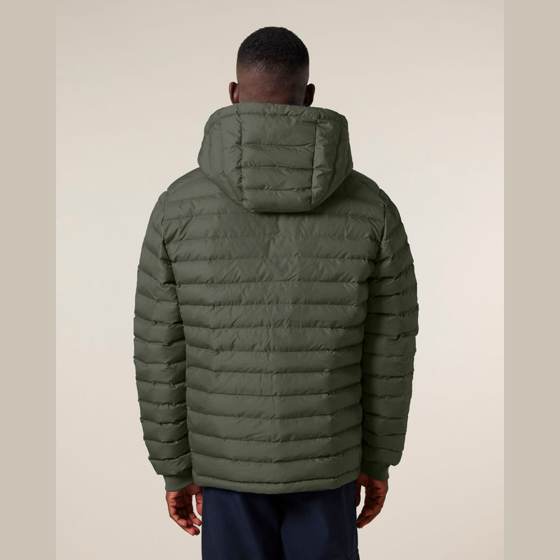 The men's padded jacket