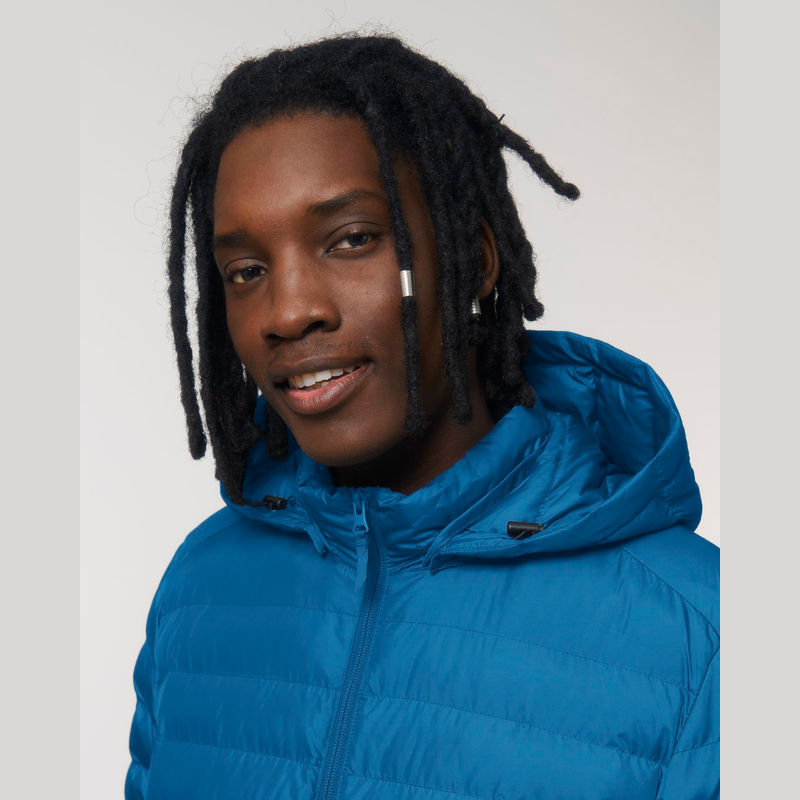 The men's padded jacket