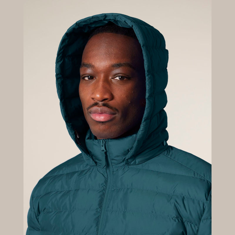 The men's padded jacket