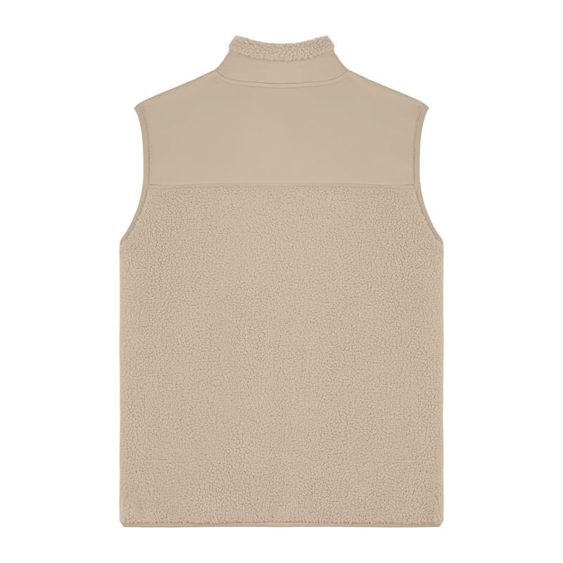 Liner unisex sleeveless sherpa jacket