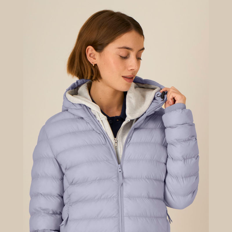 The women's padded jacket
