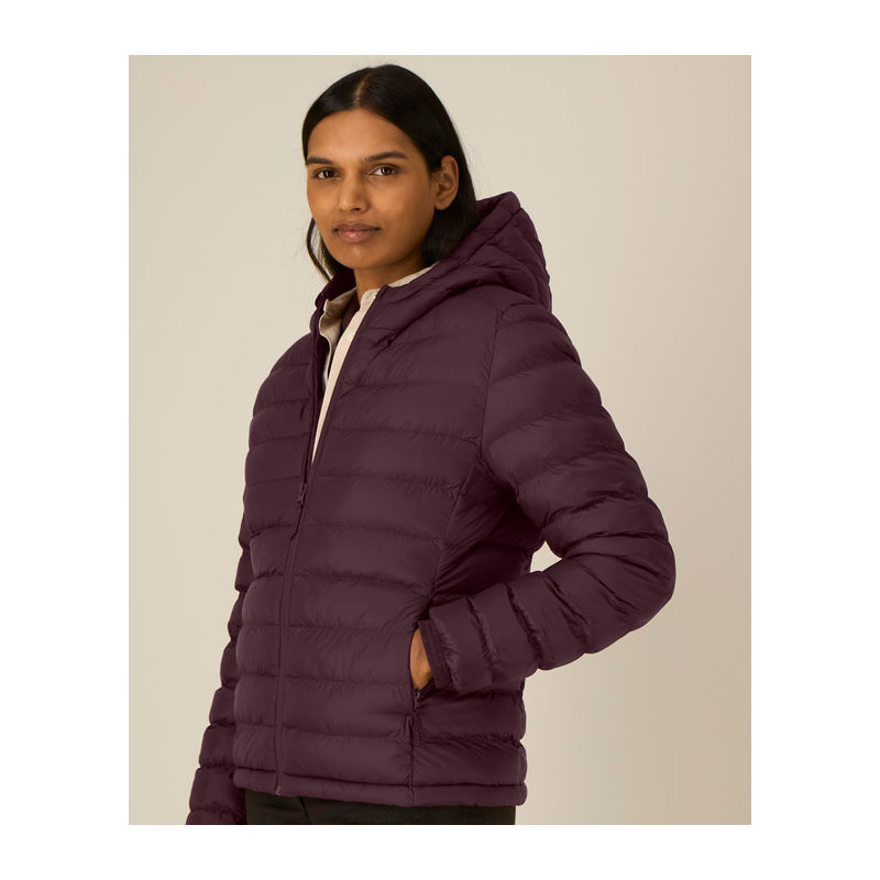 The women's padded jacket