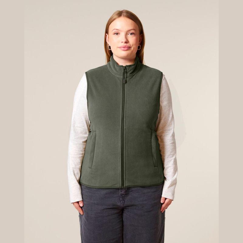 Stella Quester women's sleeveless fleece jacket