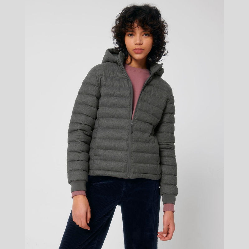 Stella Voyager wool-like women's padded jacket