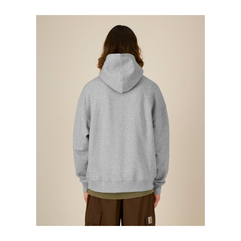 The iconic mid-light relaxed hoodie sweatshirt