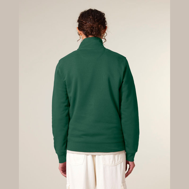 Trucker 2.0 unisex quarter zip sweatshirt