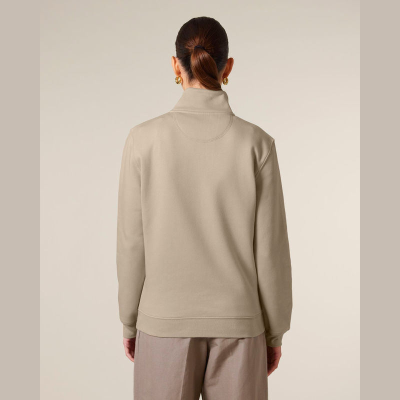 Trucker 2.0 unisex quarter zip sweatshirt