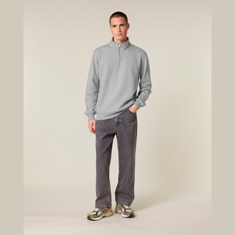 Trucker 2.0 unisex quarter zip sweatshirt