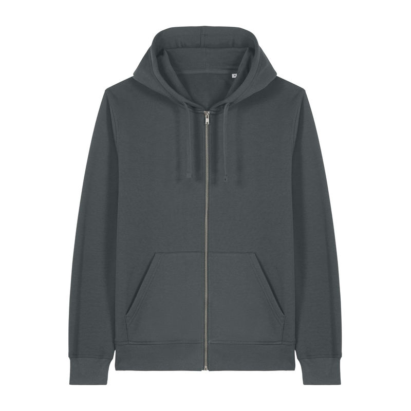 Mixer unisex zip-thru hoodie