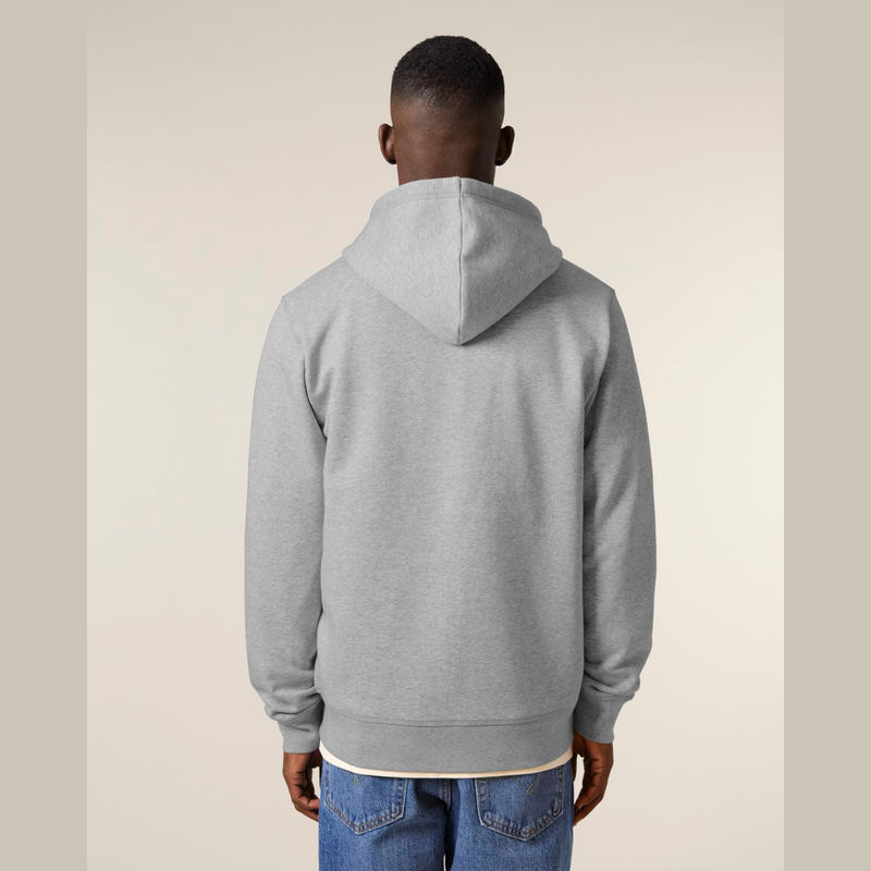 Mixer unisex zip-thru hoodie