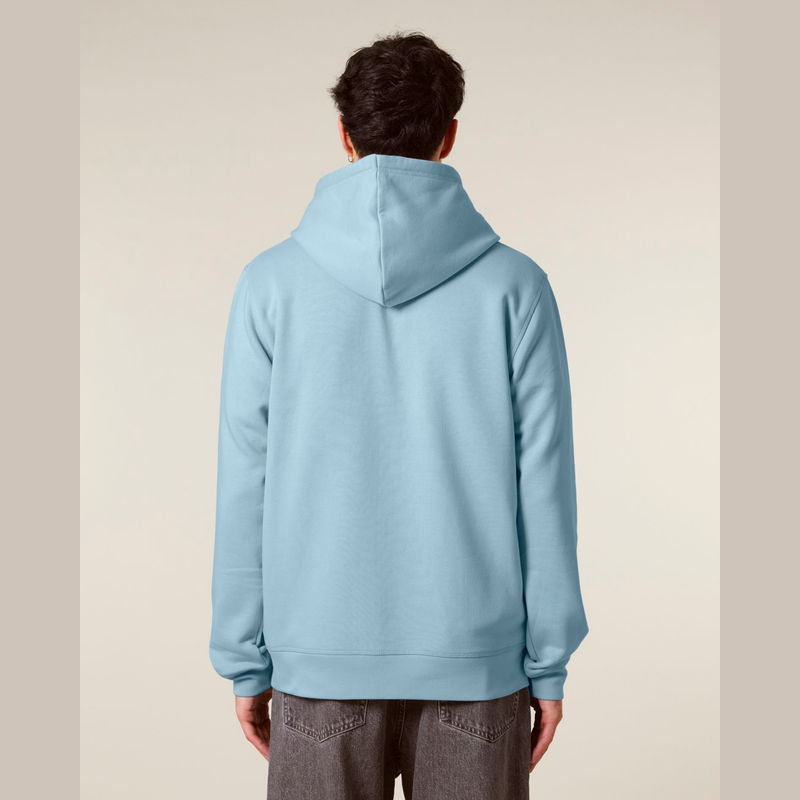 Mixer unisex zip-thru hoodie