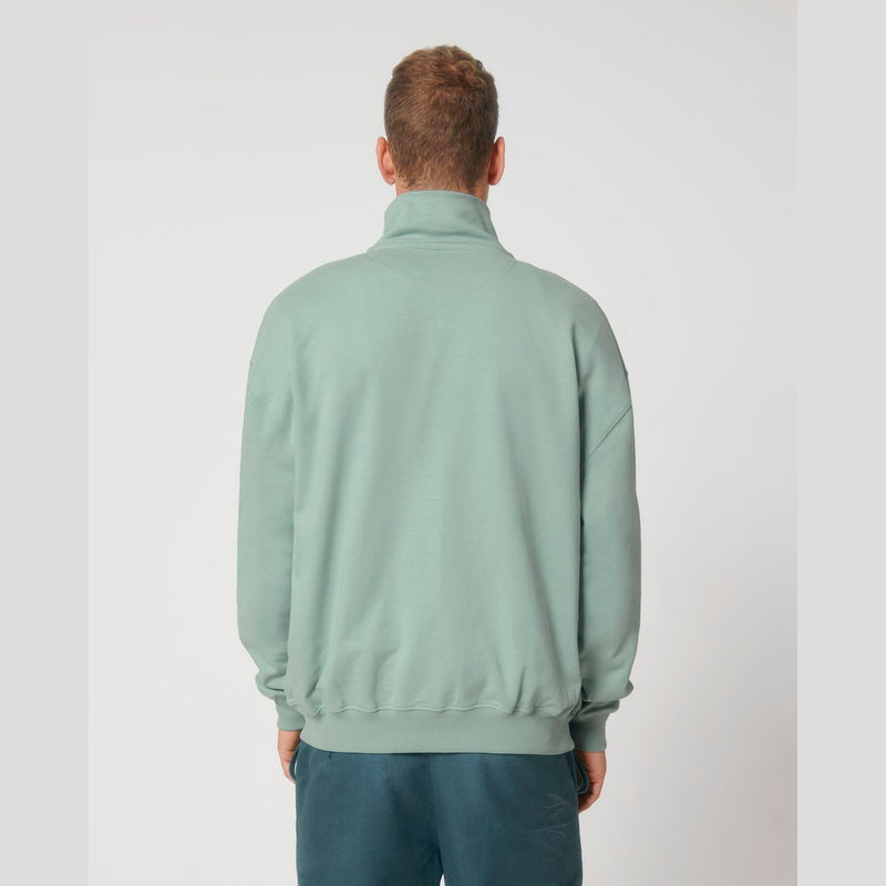 Miller Dry unisex boxy quarter zip sweatshirt