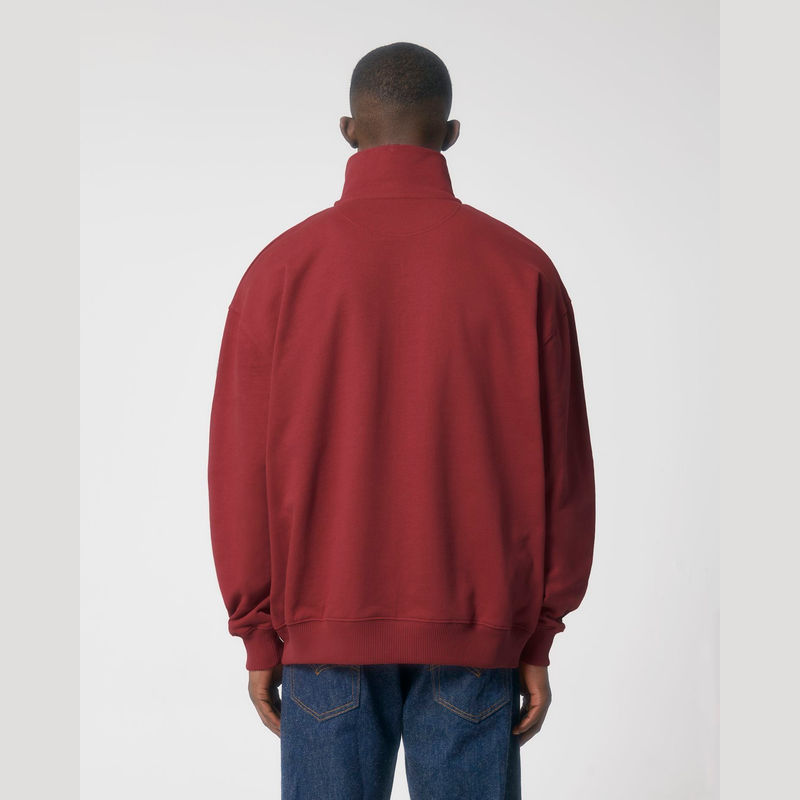 Miller Dry unisex boxy quarter zip sweatshirt