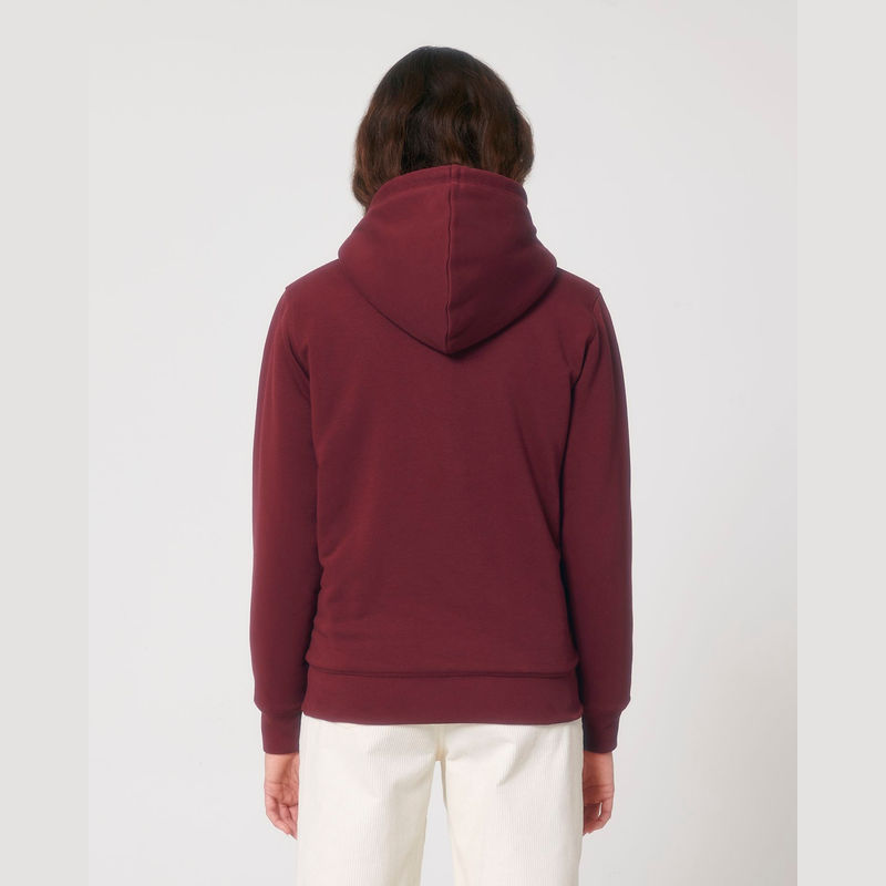 Hygger Sherpa unisex lined zip-thru hoodie