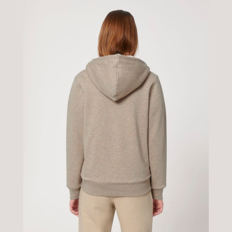 Hygger Sherpa unisex lined zip-thru hoodie