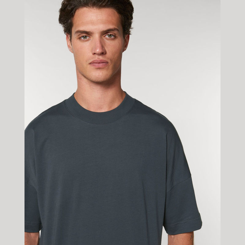 Blaster unisex oversized high neck t-shirt