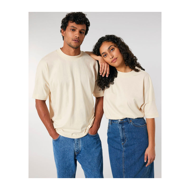 Blaster unisex oversized high neck t-shirt