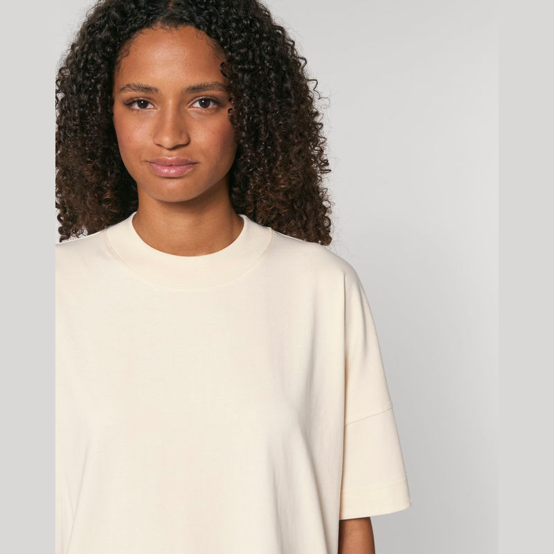 Blaster unisex oversized high neck t-shirt