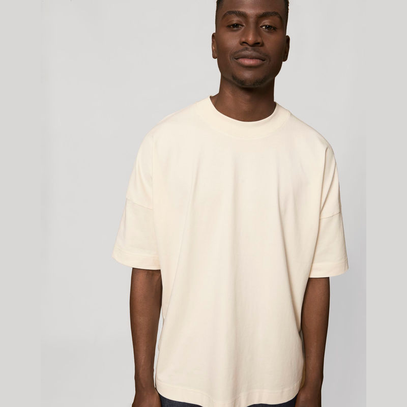 Blaster unisex oversized high neck t-shirt