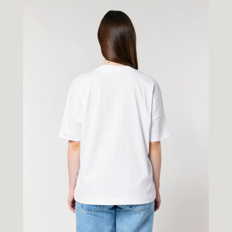 Blaster unisex oversized high neck t-shirt