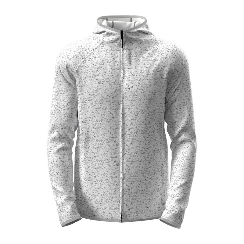 Lux Unisex Hooded Knit Fleece Jacket