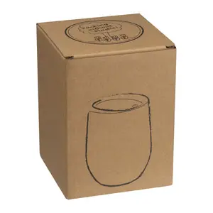 Gobelet en acier avec optique en bois "Brighton"