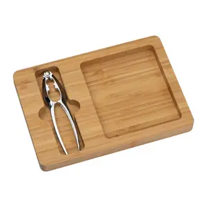 Bamboe schaal met notenkraker Vienna