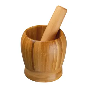 Houten vijzel Salvador