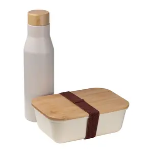 Set lunchbox met roestvrijstalen fles Toronto