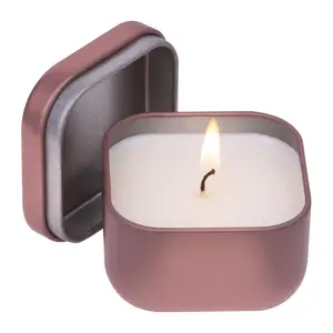 Candle in a Metal Tin Prague