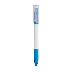 Ballpoint Pen with Highlighter Lens